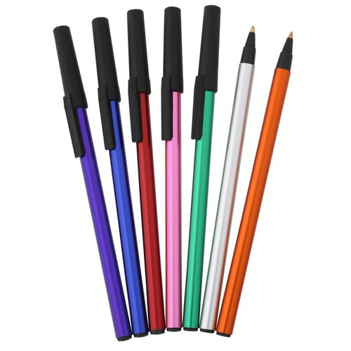Additional Image 1 - a group of pens in a row