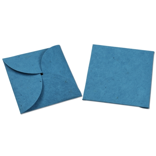 Additional Image 1 - a blue square shaped envelopes