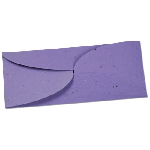 Additional Image 3 - a purple envelope with a curved edge