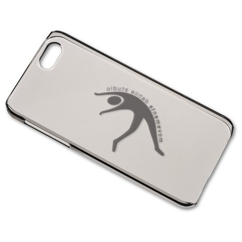 Additional Image 2 - a white phone case with a logo