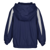 Additional Image 1 - a blue jacket with a white stripe