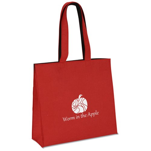 Additional Image 1 - a red bag with a white logo