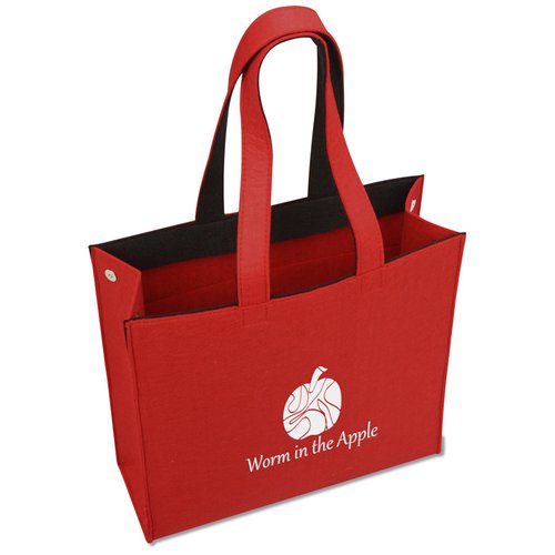 Additional Image 2 - a red bag with a white logo