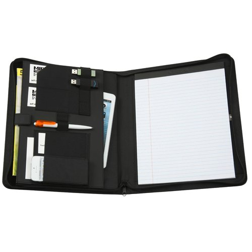 Additional Image 1 - a black folder with a white paper