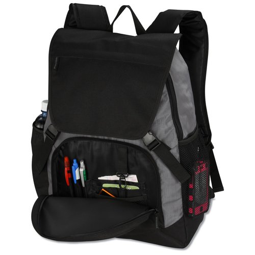 Additional Image 2 - a black backpack with a white background