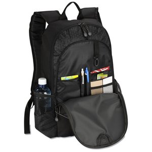 Additional Image 3 - a black backpack with a pocket