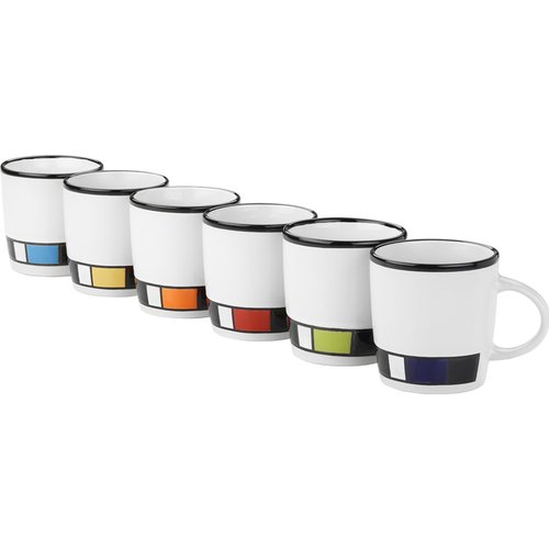 Additional Image 1 - a row of white mugs