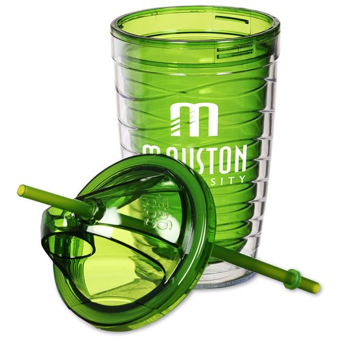 Additional Image 2 - a green cup with a tube