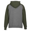 View Image 2 of 2 of Independent Trading Co. Raglan Colorblock Hoodie - Embroidered