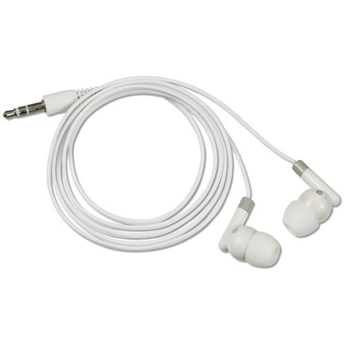 Additional Image 2 - a white earbuds on a white background