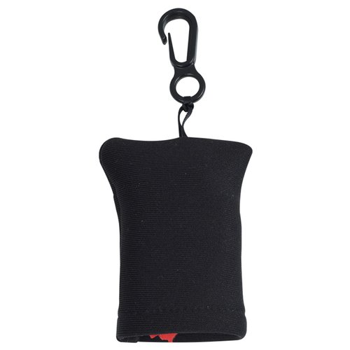 Additional Image 2 - a black bag with a snap hook