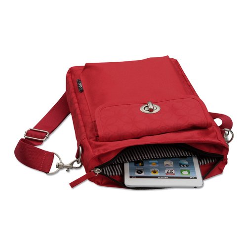 Additional Image 3 - a red bag with a phone in it