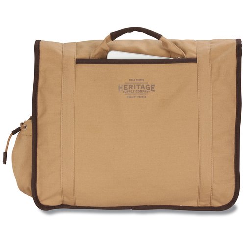 Additional Image 1 - a tan bag with a black strap