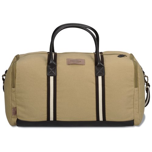 Additional Image 1 - a tan bag with black handles