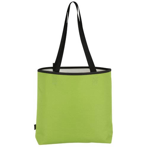 Additional Image 3 - a green bag with black handles