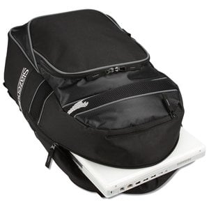 Additional Image 2 - a black bag with a white object on it