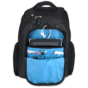 Additional Image 4 - a blue and black backpack