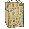 View Image 2 of 4 of Matte Laminated Vintage Design Grocery Tote - 24 hr