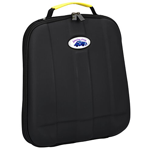 Additional Image 4 - a black bag with a yellow handle