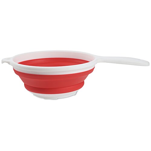 Additional Image 4 - a red bowl with a white handle