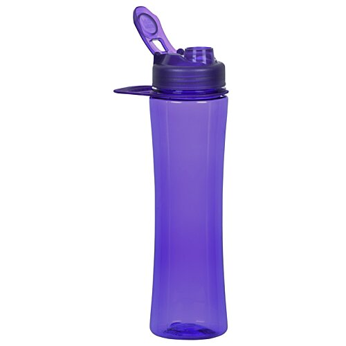 Additional Image 2 - a purple water bottle with a lid