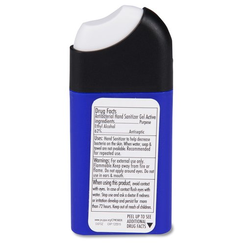 Additional Image 1 - a blue bottle with white label
