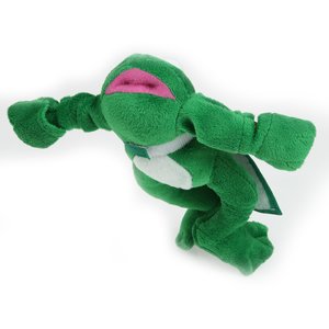 Additional Image 2 - a green stuffed animal on a white background