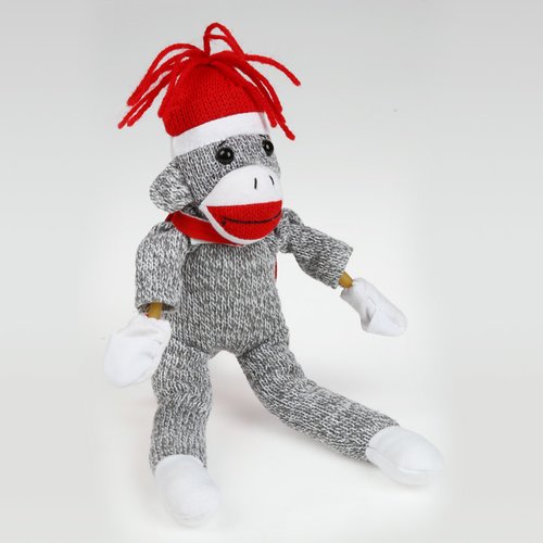 Additional Image 3 - a stuffed animal with a red hat
