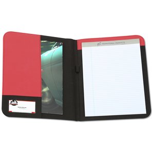 Additional Image 2 - a red and black card holder