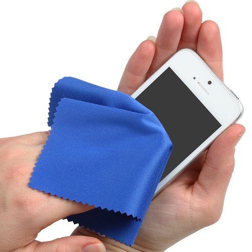 Additional Image 1 - a person's hands with a blue wristband and a cell phone