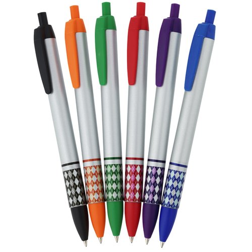 Additional Image 1 - a group of pens in a row