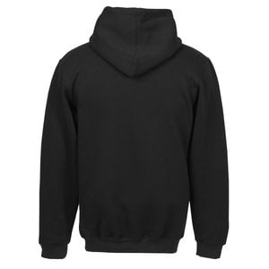 Additional Image 1 - a black hoodie with a white background