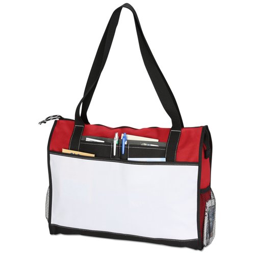 Additional Image 2 - a red and white bag