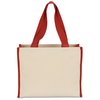 View Image 3 of 4 of Cotton Gusset 14 oz. Accent Box Tote