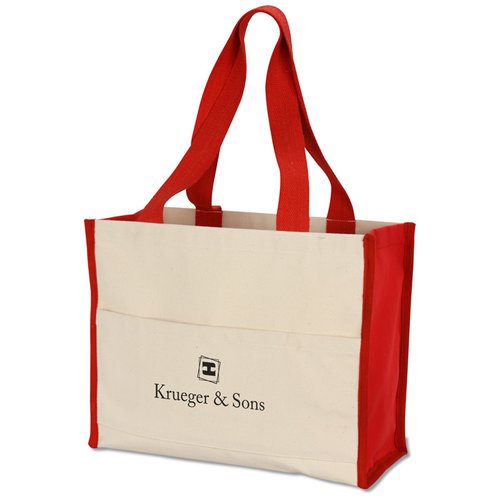 Additional Image 3 - a white and red bag
