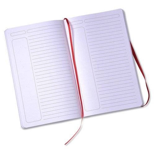 Additional Image 1 - a white book with a red band