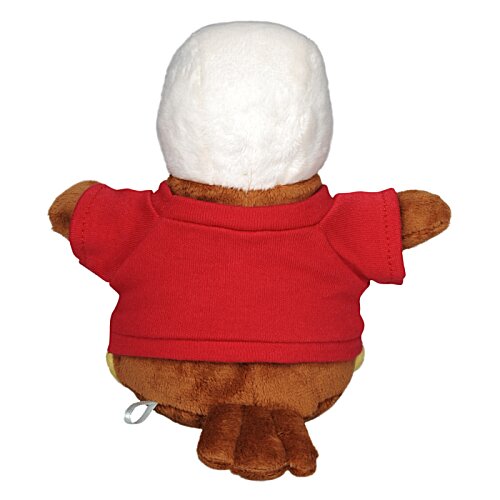 Additional Image 1 - a stuffed animal wearing a red shirt