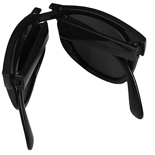 Additional Image 5 - a pair of black sunglasses