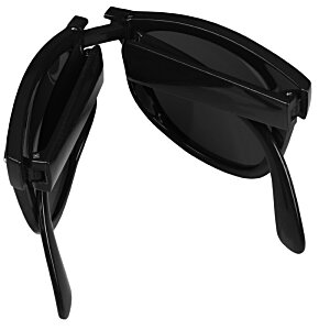 Additional Image 4 - a pair of black sunglasses