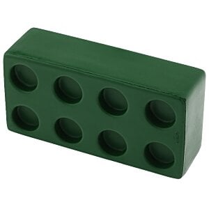 Additional Image 2 - a green block with holes in it