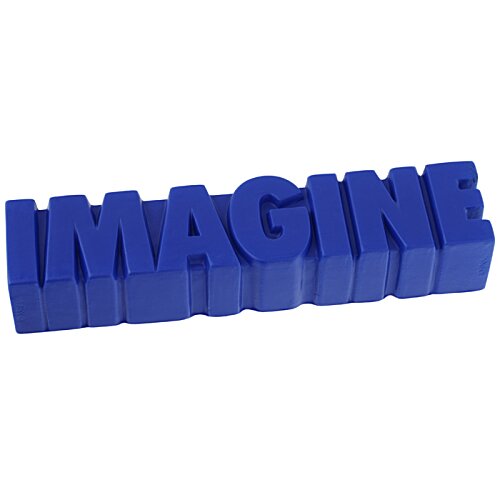 Additional Image 1 - a blue word on a white background