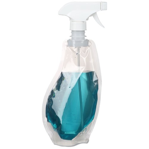 Additional Image 2 - a spray bottle with a blue liquid in it
