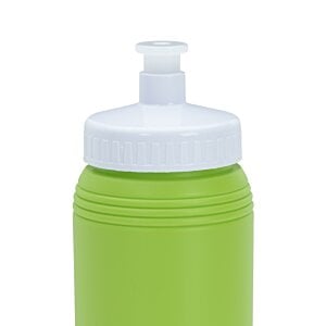 Additional Image 2 - a green plastic bottle with a white lid