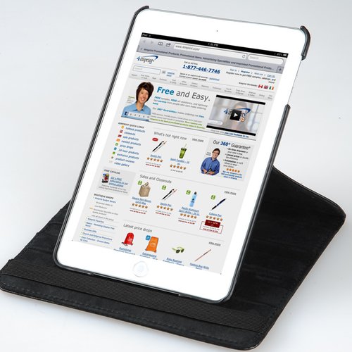 Additional Image 5 - a white tablet on a black stand