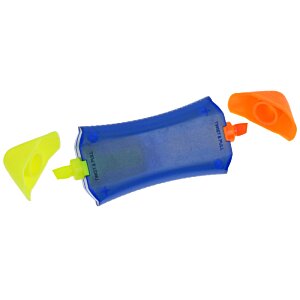 Additional Image 2 - a blue and orange tube with two small blades