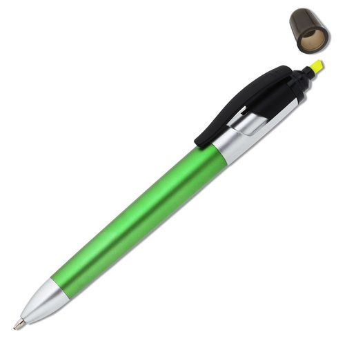 Additional Image 2 - a green pen with a black cap