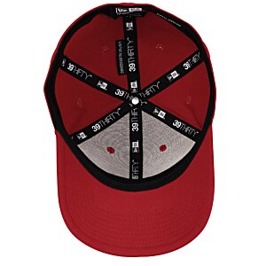 Additional Image 4 - a red hat with black and silver accents