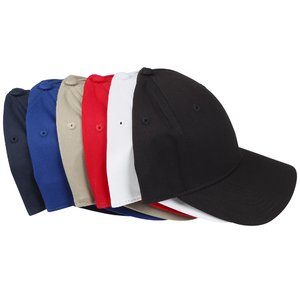 Additional Image 1 - a black cap with red white and blue stripes
