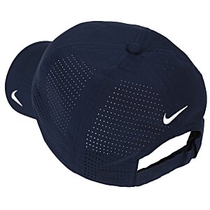 Additional Image 1 - a black hat with a white swoosh
