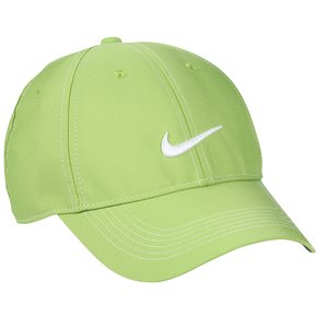 Additional Image 2 - a green hat with a white swoosh